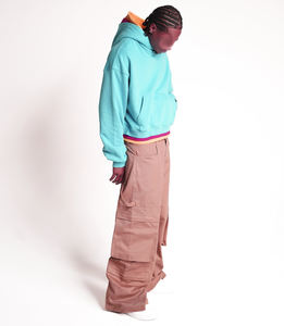 Pullover <b>Jumper</b> Sweatshirt Men Oversized Hoodie | Multi Layer 3 Layered Pullover Boxy Fit <b>Jumper</b> | Streetwear Hoodie for Men - Product Image 5