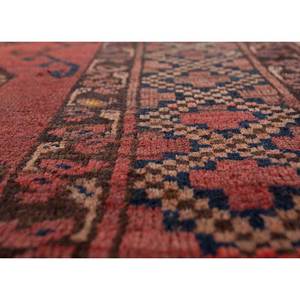 Alfombra Kiaan de Lana Grande, Modelo Pae-4818, Rojo Naranja, Anudada a Mano, Geométrica Abstracta, para Entrada, Pasillo, Rectangular, 9x12 Pulgadas - Product Image 3