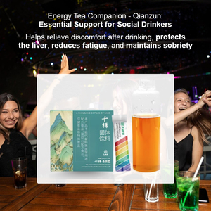 Alivio del alcohol Té de hierbas Energía Suplementos a base de hierbas Alivio de daños por alcohol Mantener anti resaca Bebida energética a base de hierbas Té funcional - Product Image 6