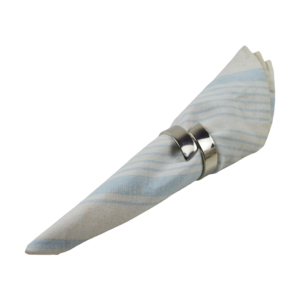 Argent brillant poli nouveauté concepteur métal rond de serviette porte-serviettes pour événement fête restauration décors Table à manger décors - Product Image 2