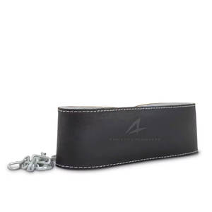 Ceinture de plongée en cuir de vachette de haute qualité pour l'équipement de fitness durable d'haltérophilie avec chaîne-2025 taux de vente entier - Product Image 5