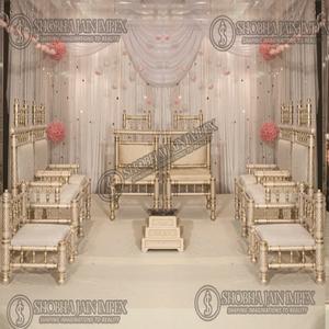Chaises de mariage indien Mandap - Product Image 4
