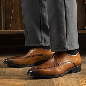 Zapatos Oxford Formales de Lujo para Hombre, Diseño Moderno para Bodas y Fiestas - Product Image 4