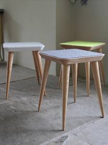 Tabouret en bois rustique classique avec finition naturelle parfait pour la décoration de la maison de style ferme et les meubles de sièges confortables - Product Image 6