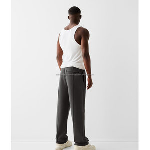 Nouveau pantalon de jogging en molleton pour homme, léger, droit, décontracté, actif, avec taille élastique, de haute qualité, pantalon de survêtement d'hiver - Product Image 5