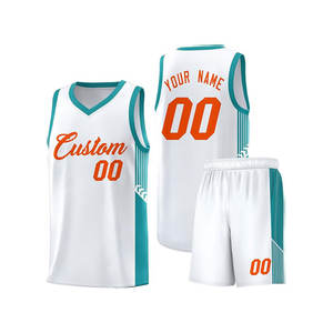 T-shirts Uniformes de sublimation unisexes pour hommes et femmes Vêtements de basket-ball Uniformes de basket-ball - Product Image 4