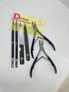 Juego de herramientas de manicura de pedicura de acero inoxidable negro de alta calidad, juego de herramientas de manicura de etiqueta personalizada privada para cuidado Personal - Product Image 5