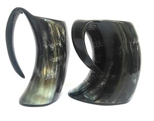 Tazas de cuerno de alta calidad para uso en restaurantes y fiestas de hoteles en casa, disponibles a precio mayorista desde India - Product Image 2