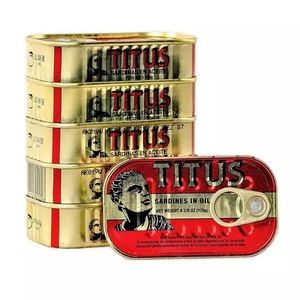 SARDINE MAROCCO น้ำมันพืชปลา/น้ำมันถั่วเหลืองกระป๋องปลาซาร์ดีนเดอมาร็อคคุณภาพดีที่สุด3-4ชิ้น1X20'FCL 125 Kg 125G * 50Tins/Ctn 30