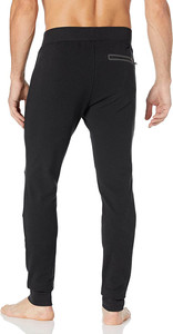 Men's Sweatpants Tapered Jogger Pants With Panels Slim Fit Custom Workout Running Middleweight Sweatpants With Zipper Pockets - Product Image 3