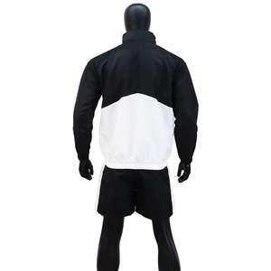 Novedad de 2025, chándal de nailon para hombre, conjunto cortavientos, combinación de colores, peso ligero, chándal de tendencia de nailon para correr - Product Image 2