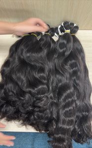 คลื่นผมกัมพูชา ขายส่งผมบริสุทธิ์ที่ยังไม่ได้, หนังกําพร้าผมมนุษย์ 100% จัดชิดกัน - Product Image 3