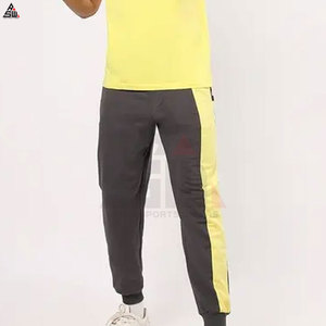 กางเกงลำลองผู้ชายน้ำหนักเบาผ้าฝ้าย100% OEM/ODM บริการซักสีออกแบบได้ตามต้องการ - Product Image 4