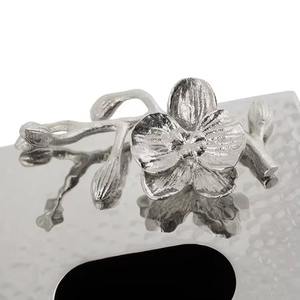 Los portavasos metálicos glamurosos más vendidos con detalles florales resistentes a la deformación incluso bajo el peso de servilletas gruesas plegadas - Product Image 6