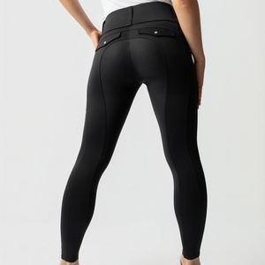 Leggings d'équitation d'hiver pour femmes, 270-320 GSM, collants d'équitation - Product Image 2