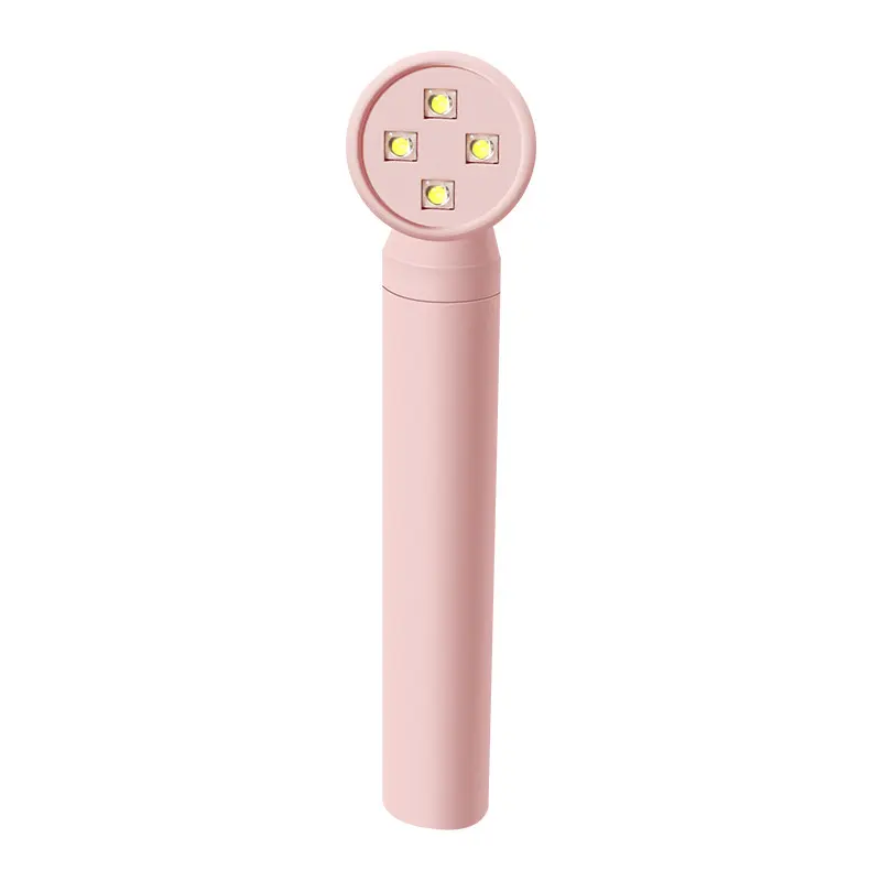 12W 미니 휴대용 네일 램프 건조기 휴대용 손전등 빠른 건조 광선 요법 기계 단일 손가락 UV LED 램프 펜 매니큐어 도구