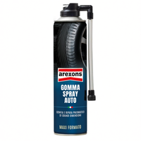 Arexons 400ml Spray de réparation et de gonflage des pneus pour trottinettes, voitures/motos - Installation facile, élimine les pneus crevés