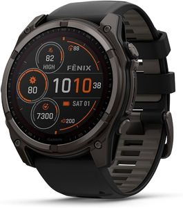 ของแท้ 100% ใหม่เอี่ยม นาฬิกาสมาร์ทวอทช์ GPS มัลติสปอร์ตระดับพรีเมียม หน้าจอ Amo-led ขนาด 8 43 มม. 47 มม. 51 มม.  โซลาร์แซฟไฟร์ แบตเตอรี่ใช้งานได้ยาวนาน - Product Image 1