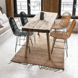 Tapis en jacinthe d'eau de luxe pour la maison et l'hôtel tapis durable taille personnalisable tapis naturels - Product Image 2