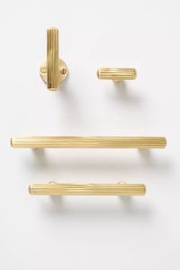 Poignée de meuble élégante en or brillant, bouton de placard, poignée en T, quincaillerie de meuble, poignées de tiroir, poignées de cuisine - Product Image 2
