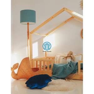 Cestas de ballena de ratán de alta calidad de nuevo diseño, cestas de almacenamiento para niños, almacenamiento de juguetes para niños con forma de Animal de ratán Natural - Product Image 2