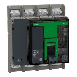 Interruttore Automatico SCHNEIDER ELECTRIC C080L420FM 150kA 415VAC 4P Fisso Azionato Manualmente ComPacT NS800L con MicroLogic 2.0 - Product Image 1