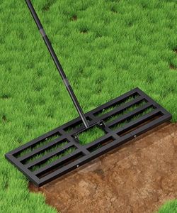 Barre de fixation rapide, poignée en U, niveleur de pelouse avec revêtement en poudre, râteau, fabrication de tôles, produit avec service OEM personnalisé - Product Image 1