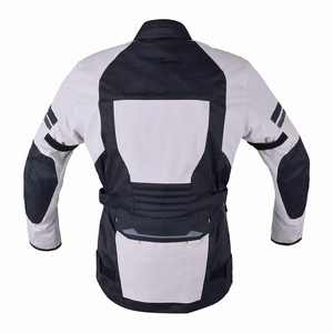 แจ็กเก็ตมอเตอร์ไซค์สำหรับผู้ชายและผู้หญิงอุปกรณ์มอเตอร์ไซค์มีแผ่นรองป้องกันระบายอากาศผ้า Cordura ช่วยเพิ่มการมองเห็นในเวลากลางคืน - Product Image 2