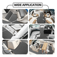 XYFMarine Revêtement de sol marin moderne durable Mousse PE/EVA haute densité Installation par clic Techniques brossées étanches pour une utilisation en extérieur