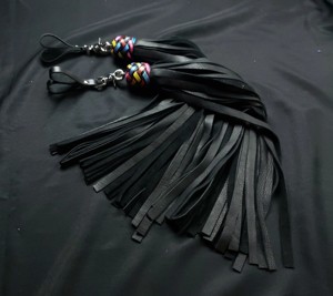 1 Pieza de Látigo, Pala de Cuero para Juegos, Látigo para Parejas, Hecho a Mano con Cuero - Product Image 2