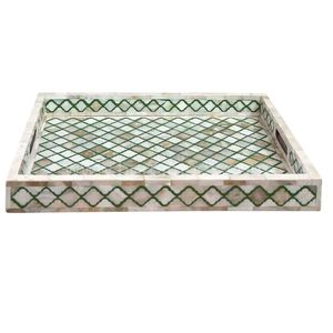 Plateau décoratif en perles conçu pour les intérieurs élégants et le style de table moderne avec une brillance naturelle - Product Image 5