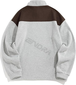 Jersey de poliéster 100% para hombre de alta calidad, Sudadera con cuello redondo, sudadera recortada, tamaño personalizado, estampado 3D, tela polar al por mayor - Product Image 2