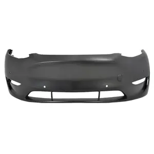 Front Car Bumper Cover w/ Sensors Primed for Tesla Model Y 2020-2023 OEM 1493736S0A TA1000102