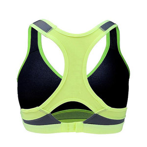 Soutien-gorge de sport respirant pour femmes personnalisable Soutien-gorge de gymnastique en tissu doux au design coloré - Product Image 2
