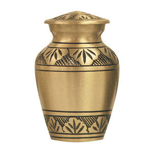 Elegant Three-Band Infant Cremation Metal Urn <b>Memorial</b> Keepsake for <b>Baby's</b> Ashes Infants' Funeral Supplies - Product Image 2