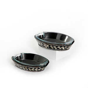 Bol de service intérieur en acrylique nacre Bol de plateau de vadrouille personnalisé durable pour le dessus de table Hôtel Fruits Dates Utilisation de service - Product Image 6