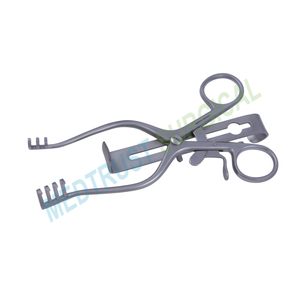 Tijeras quirúrgicas Henley 6 1/2 3 cuchillas centrales Retractores de autorretención manuales de acero inoxidable Certificado ISO CE - Product Image 3