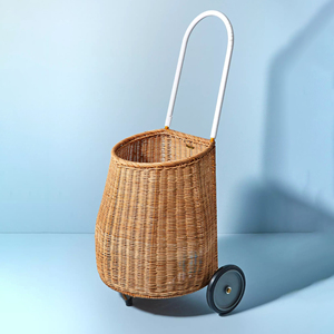 Meilleure vente de sacs à roulettes, ensemble de bagages, tailles personnalisables, sacs à roulettes en rotin, panier OEM accepté - Product Image 1