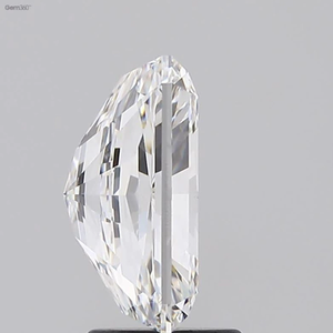 E Color VS1, taille de la clarté 4.70 Ct, diamant poli labgrow, forme radiante, bijoux en diamant HPHT-CVD, diamants en vrac - Product Image 2
