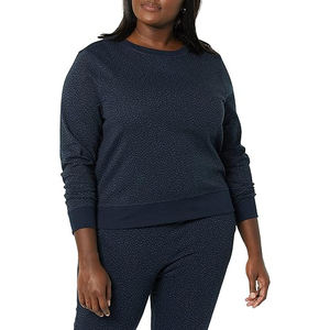 Sudadera Corta con Dobladillo Deshilachado para Mujer, Estilo Juvenil Urbano, Silueta Moderna, Tejido Suave, Cuello Redondo, Estilo Ajustado - Product Image 4