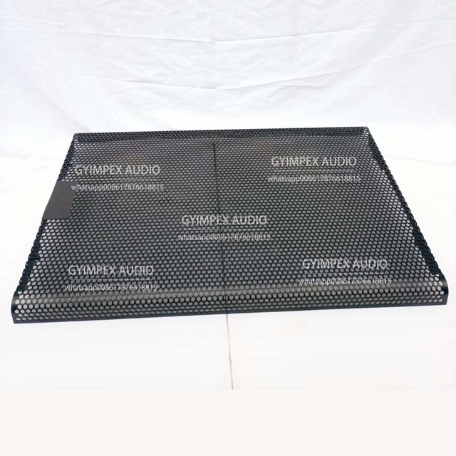 Customized Perforated Metal Mesh Speaker Grill for Line Array Subwoofer Cabinets SG-PS15 Model OEM