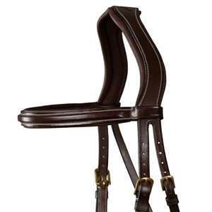 Confort Fit cheval bride en cuir de qualité supérieure réglable Durable élégant doux rembourré équitation spectacle Dressage Western saut contrôle - Product Image 6