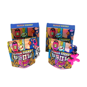 New Arrival Resealable Smell Proof 3.5g Die <b>Cut</b> Holographic 3.5 Mylar Bags with Box and Toy in Stock - Product Image 5