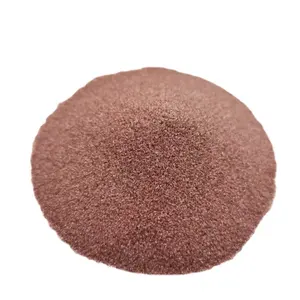 Bahan mentah alami pasir Almandine kasar merah 30/60 jala Ledakan abrasif Grit Garnet