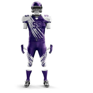 ชุดฟุตบอลอเมริกันผ้าโพลีเอสเตอร์ชุด100% ตามสั่ง - Product Image 1