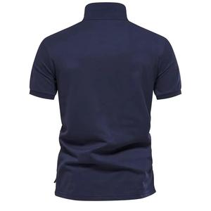 Haute qualité professionnel hommes pour polos respirant Sublimation tenue décontracté nouveau Style solide motif sur mesure en vente - Product Image 2