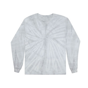 Sweats à col rond de haute qualité coupe ample cravate teinture sublimation complète vêtements de rue à manches longues décoration de bouton écologique - Product Image 1