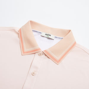 Aristino Golf para hombre para 67% poliéster 27% poliéster de sección transversal 6% Spandex no tejido impreso paño manga corta inteligente - Product Image 2