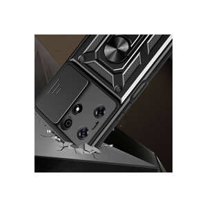 Étui de téléphone en silicone avec support magnétique pour Tecno Spark 10 Pro Pova Neo 10C 7 Plus - Protection de l'appareil photo coulissante, coque antichoc - Product Image 3