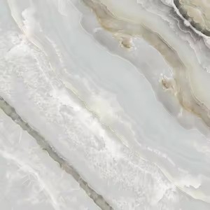 Conception personnalisée de haute qualité 600x600 Book Match Carreaux de sol en porcelaine émaillée 9mm d'épaisseur Prix bas Qualité d'exportation Premier choix - Product Image 5